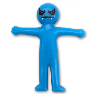 Juego de Figuras Pequeñas de Goma Suave TPR, Coloridas, Estirable, Juguetes Novedosos y Divertidos - Product Image 2
