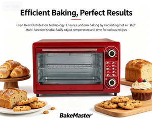 Multi-Function Pizza Bread Cake Baking Convection Toaster Oven Electric Household 22L Capacity for Restaurant Kitchen Home - Product Image 4