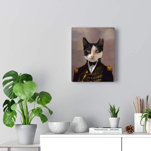 Paw <span class=keywords><strong>Art</strong></span> Love- Custom Pet Portrait stile rinascimentale su tela - Product Image 4