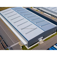 Nave Industrial Prefabricada de Estructura de Acero, Hangar Prefabricado con Buen Precio