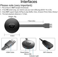 Dongle Android 4K Anycast Plug & Play al por Mayor - Duplicación Inalámbrica de Pantalla HDMI, Alternativa a Chromecast