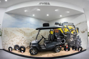 Ban ATV UTV Berkualitas Tinggi 25*8-12 25*10-12 dengan Velg Pola Off-road Ban Tubeless DAV110H untuk Ban Sepeda Motor Pantai - Product Image 6