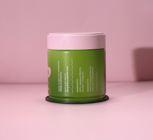 Hộp thiếc tròn đựng trà cà phê, kín khí, nắp vặn, 30g, màu xanh lá mới - Product Image 4