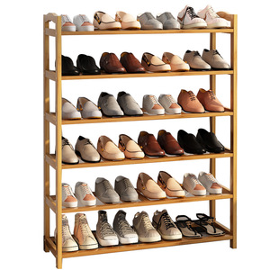 Shoe Rack Multi Layer Wooden Storage For Bedroom Home Doorway Use Dustproof Design - Product Image 5