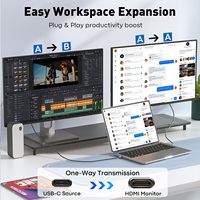 HDMI 4K Hoch auflösendes Kabel USB C-zu-HDMI-Kabel 4K 30Hz 1080P/120Hz 2K/60Hz Kompatibles iPhone iPad Air Computer Laptop