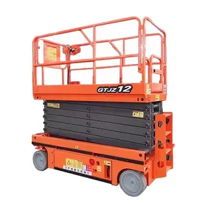 ZTCL Electric scissor lift hydraulic wheel alignment scissor car lift self-propelled scissor lift