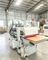 Raboteuse à bois automatique double face haute précision avec moteur 15,57 kW 380 V pour le travail du bois