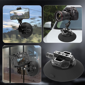 Moy-006-NATO <span class=keywords><strong>6</strong></span> ''xe máy ảnh hút cup núi Hợp kim nhôm với được xây dựng trong Nato đường sắt Tương thích với <span class=keywords><strong>iPhone</strong></span> cho DJI insta360 - Product Image 5