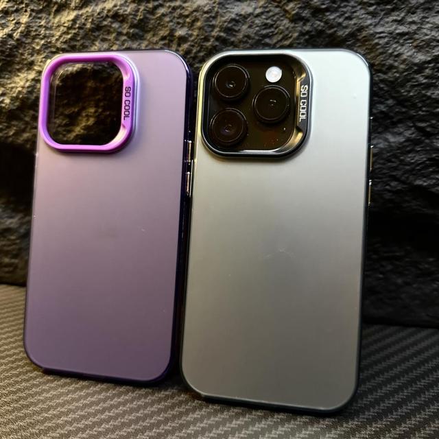Luxury Laser Metallic Aurora Color Clear Matte Case for iPhone 11 12 13 14 15 Plus Pro Max XR XS X Hard Shockproof Bumper Cover