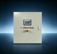 Boîtier de distribution étanche en acier inoxydable SS304/SS316 avec écran tactile HMI, indice de protection IP66, 380V/220V pour équipement électrique industriel
