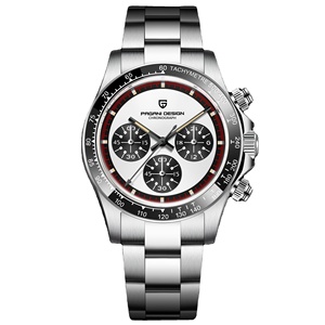 New PAGANI DESIGN 1676 New Men's Watches Quartz Wrist Watch Men <strong>Retro</strong> Sports Chronograph Japan VK63 Sapphire Glass <strong>Clock</strong> - Product Image 1