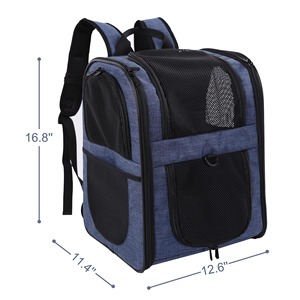 <span class=keywords><strong>Sac</strong></span> à <span class=keywords><strong>dos</strong></span> <span class=keywords><strong>pour</strong></span> animaux de compagnie, approuvé par les compagnies <span class=keywords><strong>a</strong></span>ériennes, 30L, extensible, pliable, portable, tendance, extérieur, souple, <span class=keywords><strong>pour</strong></span> chat et <span class=keywords><strong>chien</strong></span> - Product Image 5
