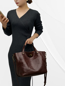 New Fashion Designer Crossbody <b>Bags</b> High Quality Genuine Leather Shoulder Messenger <b>Bag</b> Casual Totes Women Handbags and Purses - Product Image 3