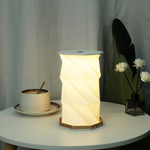 Lámpara Nocturna LED Plegable Giratoria <span class=keywords><strong>de</strong></span> Origami Recargable Portátil, Tienda en Línea para el Hogar - Product Image 5