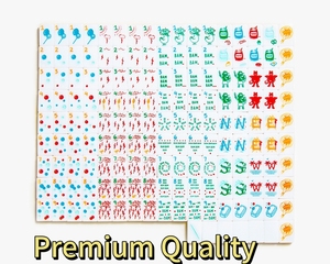 Fichas de Mahjong Line Tiles 160 American Cheeky Santa <span class=keywords><strong>Monica</strong></span>, Fichas de Mahjong de Acrílico Grabadas de Lujo, Portátiles y Personalizables para Amigos - Product Image 1
