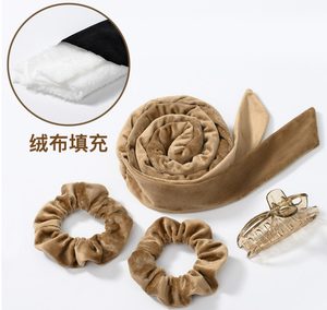 Lo más nuevo, 4 unidades/juego de rizadores de pelo sin calor, Tiktok, diadema de terciopelo suave, juego de <span class=keywords><strong>rizador</strong></span> de pelo, herramienta de peinado ondulado - Product Image 2