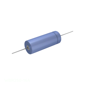 Condensador de Canal de Fabricante WBR250-16A, Aluminio, 250uF, 16V, Axial TH, de Orificio Pasante - Product Image 1