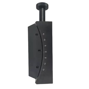 LSSJ-03-10WW personalizzare le dimensioni della piattaforma del goniometro lineare manuale OEM 120x130mm gamma di regolazione dell'angolo 10 gradi - Product Image 5