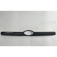 For Subaru XV 2012-2017 2018-2023 Carbon Fiber Look Emblem Rear Trim Strip Trunk Rear Tailgate Exterior Decoration
