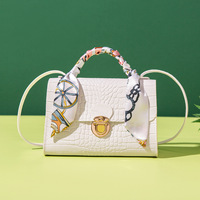 Bolso Bandolera de Moda 2025 para Mujer, Bolso de Hombro Tipo Bandolera, Pequeño y Cuadrado, Portátil, Muje Bolsa