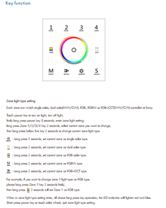 SKYDANCE T25-1 RGB + CCT AAA Pin Powered RF2.4G Không Dây Điều Khiển Từ Xa LED Dimmers - Product Image 5