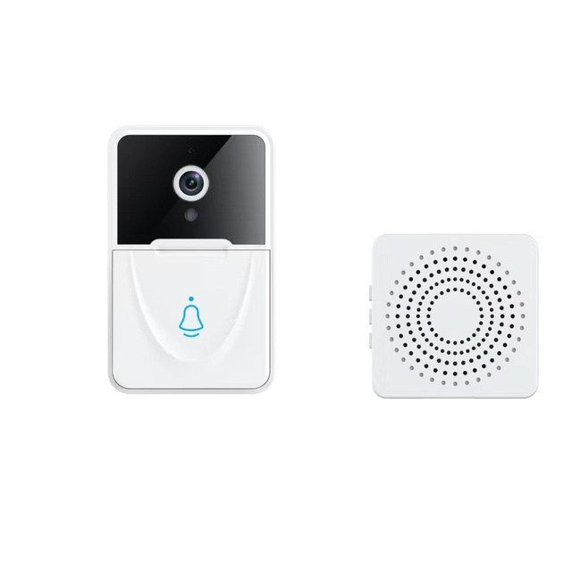 wifi video doorbell 1080p tuya optional two-way intercom with chime blink video doorbells wireless doorbell with camera