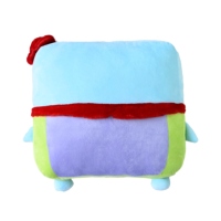 Robot en peluche oreiller personnalisé en peluche animal en peluche oreiller avec poche à main excellent choix de cadeau pour enfants adultes
