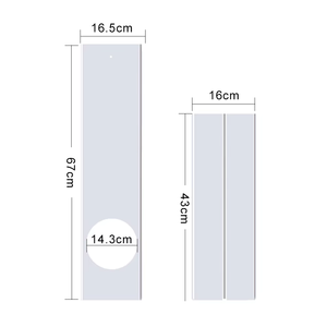 Wholesale 2PCS <strong>Air</strong> Conditioning Window Seal Kit 6INCH Diameter A/<strong>C</strong> Window Sealing Plate Kit