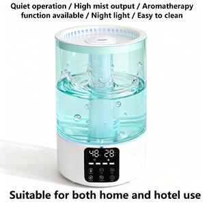 <span class=keywords><strong>Humidificador</strong></span> Ultrasónico Eléctrico de 5L, Difusor de Aromaterapia, Luz de Color Cambiante, Funcionamiento Silencioso, Portátil para Uso en el Hogar y Hoteles - Product Image 2