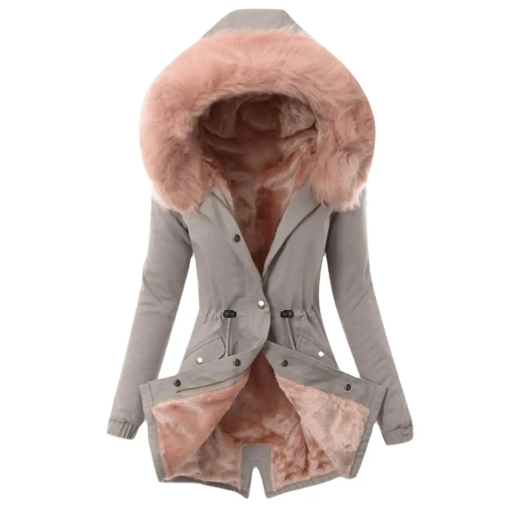 Popular belos casacos de inverno diário para senhoras mulheres boa venda tamanho mulheres casaco