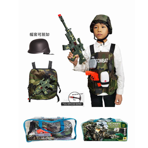 Traje <span class=keywords><strong>militar</strong></span> de camuflaje, traje de juego de Festival <span class=keywords><strong>para</strong></span> <span class=keywords><strong>niños</strong></span>, juguete de juego de rol, regalo, <span class=keywords><strong>campamento</strong></span> de verano, traje de taladro al aire libre - Product Image 5