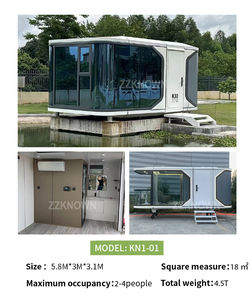 Logement modulaire en capsule spatiale personnalisée, pod intelligent, cabine autonome, <span class=keywords><strong>abri</strong></span> mobile pour le développement de l'hôtellerie dans les zones panoramiques - Product Image 3