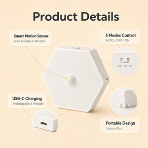 2025 New Product 625/660/670 nm Wavelength Red Lamp Motion Sensor Night <strong>Light</strong> Bedroom <strong>Corridor</strong> Stairs Lighting Night <strong>Light</strong> - Product Image 3