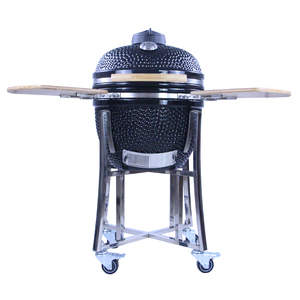 Grill <span class=keywords><strong>Kamado</strong></span> en céramique TOPQ 20 pouces OEM Big <span class=keywords><strong>Joe</strong></span> et fumoir à viande BBQ avec charbon de bois pour jardin et extérieur - Product Image 3