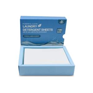 Feuilles <span class=keywords><strong>de</strong></span> <span class=keywords><strong>lessive</strong></span> écologiques multifonctionnelles Feuilles <span class=keywords><strong>de</strong></span> savon à <span class=keywords><strong>lessive</strong></span> écologiques Nettoyage en profondeur sans résidus - Product Image 5