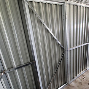 뜨거운 판매 야외 홈 금속 철 시트 컨테이너 강철 프레임 차고 주차장 보관 쉼터 간이 정원 건물 - Product Image 5