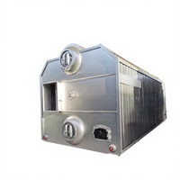 Ketel Uap Industri Horizontal 1-20 Ton Berbahan Bakar Biomassa Batubara Kayu Sirkulasi Alami Tipe Api dan Pipa Air