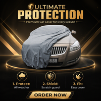 Housse de voiture en PVC 210 g/m² personnalisable, imperméable, disponible en toutes saisons, anti-poussière, anti-taches