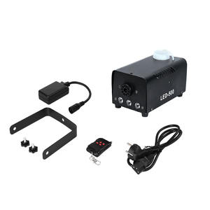 Mini <span class=keywords><strong>400W</strong></span> 500W LED Smoke Fog Machine RGB 3 em 1 Efeitos de Palco Light <span class=keywords><strong>Fogger</strong></span> para Festa de Casamento Halloween - Product Image 2