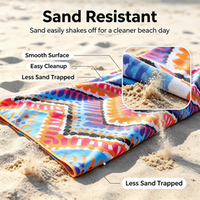 Serviette de plage en microfibre turque personnalisable pour adultes, séchage rapide, résistante au sable, pour la plage, la piscine, le camping