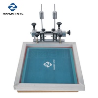 Máquina de Serigrafía Manual de Cama Plana Microajustable de 1 Color y 1 Estación para Camisetas, Bolsas y Almohadas
