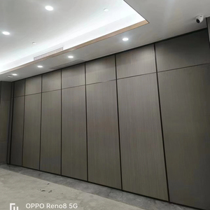 Les cloisons pliantes insonorisées et les murs coulissants peuvent être actionnés <span class=keywords><strong>avec</strong></span> des portes coulissantes de bureau pour séparer les pièces - Product Image 1