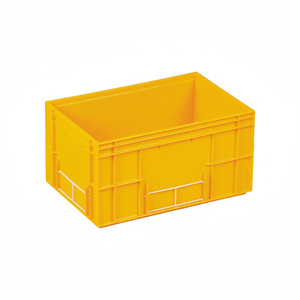 KN 6432 Heavy Duty Euronorm <b>Crate</b> Industrial Solid <b>Box</b> Plastic Container - Product Image 2