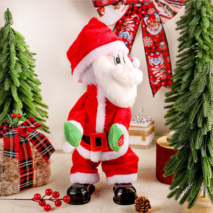 Juguete Eléctrico de Santa Claus, Muñeco Navideño con Péndulo, Canta, Baila, Música, Sacudidas Eléctricas en los Glúteos, Regalo de Navidad - Product Image 5