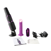 Hismith Pro Traveler 2.0 Machine de stimulation portable avec télécommande via application, système KlicLok, Godemiché en silicone, Produits de bien-être personnel