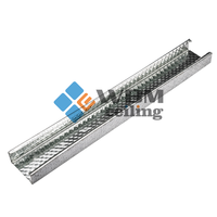 Supports de clips de plafond suspendus connecteur de clip de mur de cloison de conception à encliquetage facile robuste pour plafond commercial de bureau