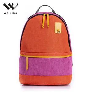 Оптовая продажа, вместительная повседневная школьная сумка для студентов, женский многофункциональный дорожный рюкзак из полиэстера