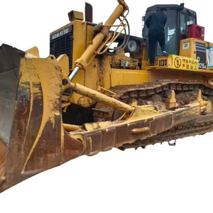 Bulldozer hidráulico diesel usado original de la correa eslabonada de Komatsu del precio de fábrica con alto rendimiento de la capacidad de trabajo fuerte - Product Image 1