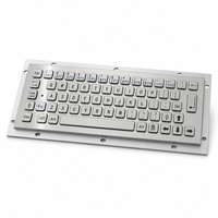 Clavier tactile intégré en acier inoxydable étanche IP65 pour machine industrielle PC-606, installations publiques, ATM, interface USB