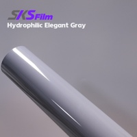 Vinilo Adhesivo para Automóviles de Alta Calidad, Gris Mate, PET PVC, 1.52*15m, Rollo de Película para Cambio de Color, Película Protectora para Automóviles